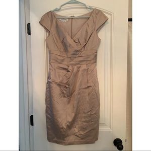 Champagne formal dress Kay Unger New York size 4